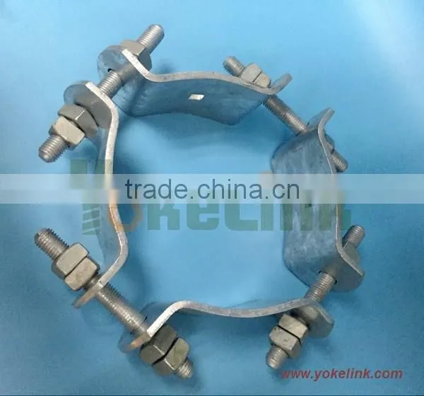 Pole band adjustable HDG ASTM A153