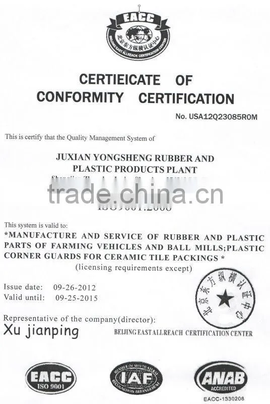 automobile rubber parts