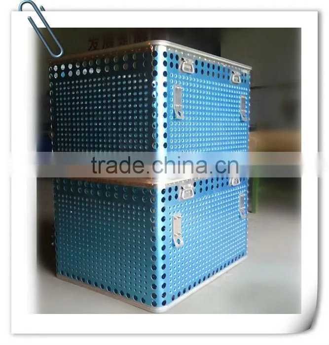Hospital disinfection basket of aluminium alloy
