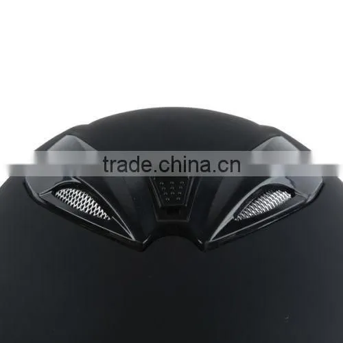 STAR MATTE BLACK DUAL VISOR FULL FACE MOTORCYCLE HELMET+SMOKE SUN SHIELD S M~XL