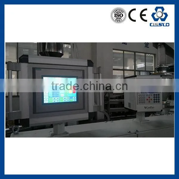CE STANDARD HIGH OUTPUT PE SILICON PIPE EXTRUSION MACHINE