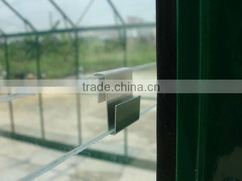 Spring clips glass greenhouse for plantting flower and vegetables HX78126G-1