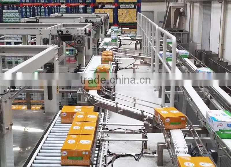 Factory supplier pellet robotic arm bagging machine palletizer for packing line