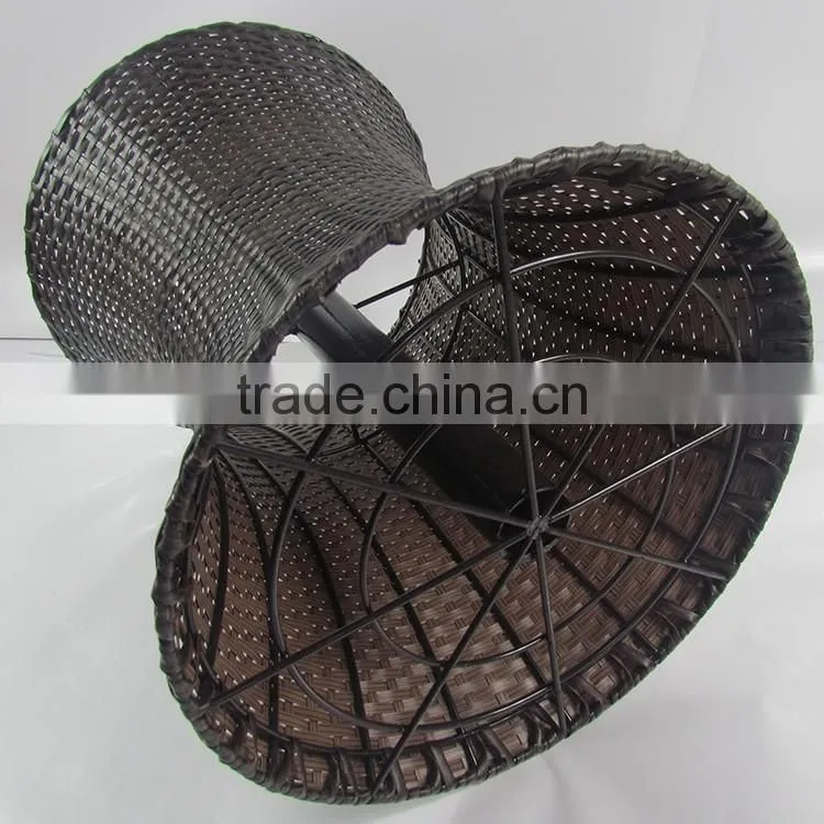 Innovative hotel swimming pool use rattan ice bucket for birtherday party