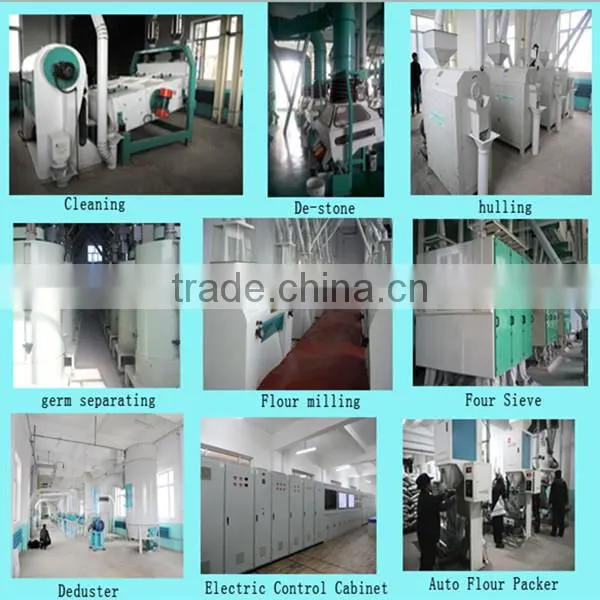 Latest style corn flour milling machine with after sale service