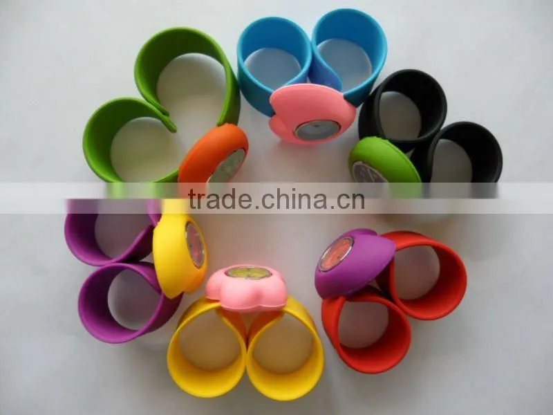 Varieties Of Silicone Slap Watch