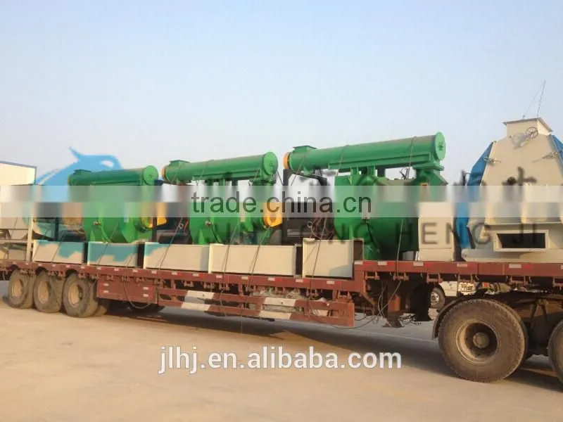 Manure Pellet Making Machine With Automatic Lubrication System