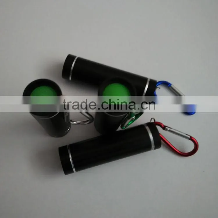 red light AAA battery led flashlight cheap flashlight gift led torch flashlight carabiner flashlight
