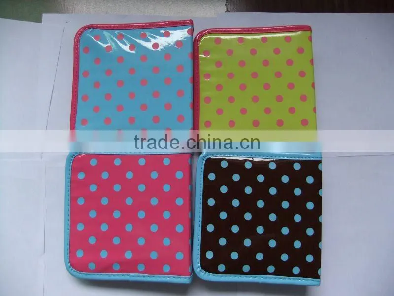 colorful flowers CD/DVD bag case
