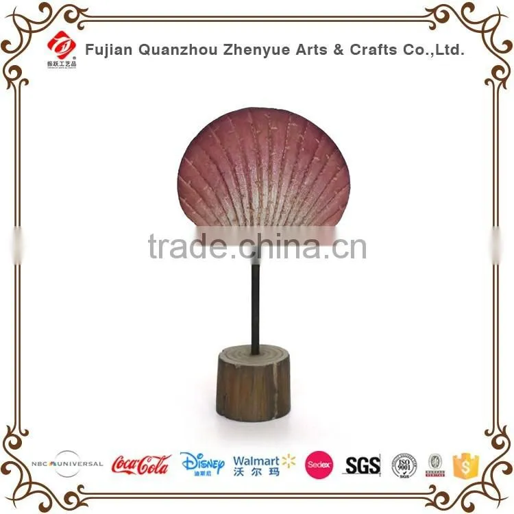 2016 resin christmas star shaped ornaments with metal shelf