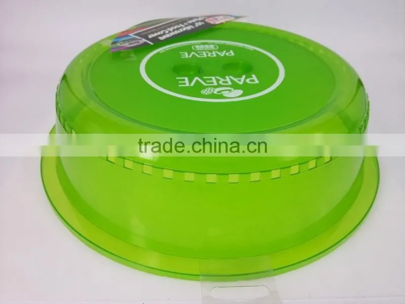 Plastic Microwave Cover With Steam Vent , Microwave Lid