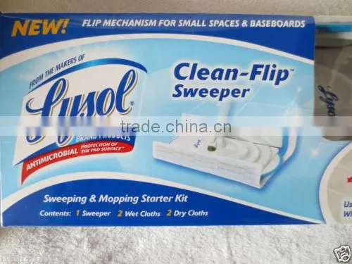 clean-flip sweeper/hotel cleaning tool/floor cleaning tools