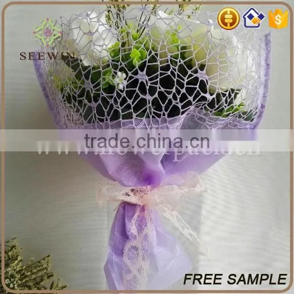 non woven eco-friendly flower bag flower bouquets paper