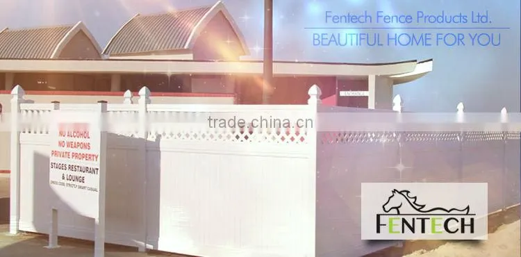 Hihg quality customized vinyl/pvc/plastic panels for fence