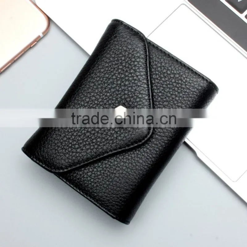 Colorful Factory Direct Wholesale Lichi Pattern Genuine Leather Customize RFID Blocking Card Holder