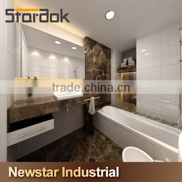 Staraok Silver Chrome Finish Single-handle Bathroom Sink Faucet