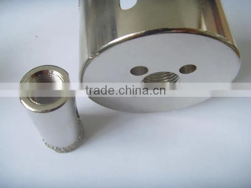 High speed special type Brazed diamond hole saw for drilling concrete
