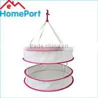 Wholesale Folding Mesh 2 Layers Drying Basket Net Rack