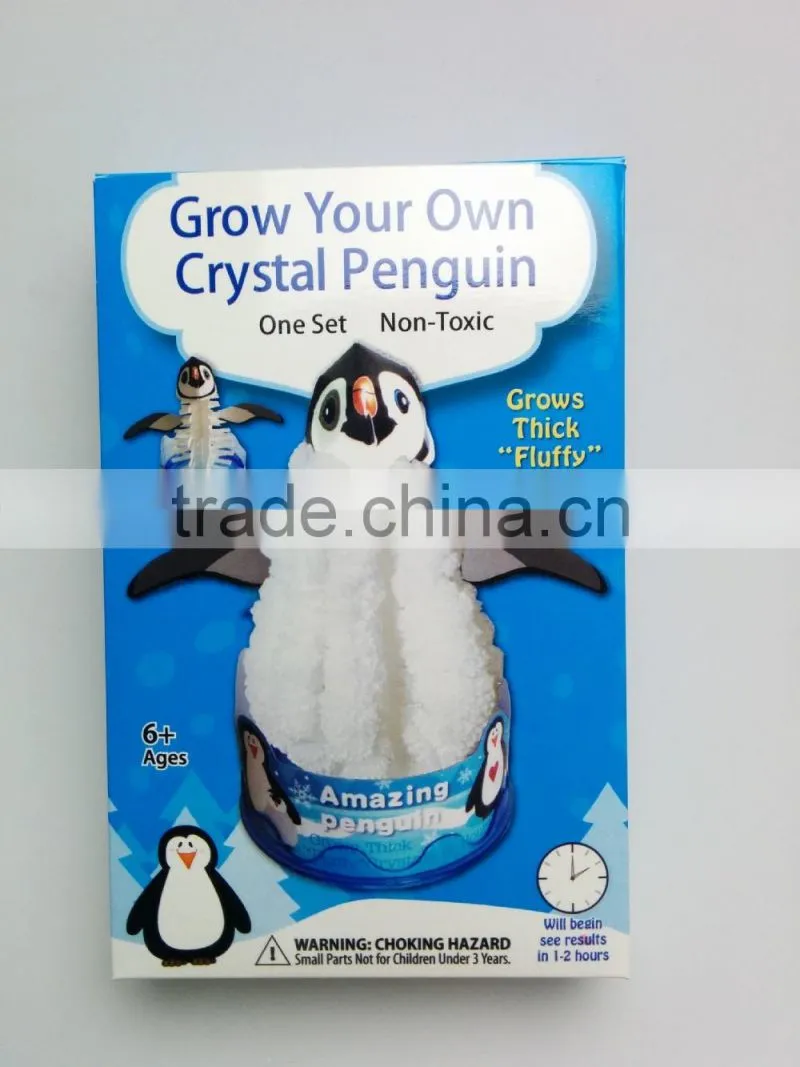 DIY-009 Grow Your Own Crystal Penguin