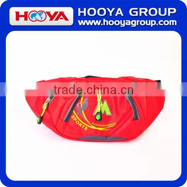 840D polyester red outdoor/travel/sport waist bag