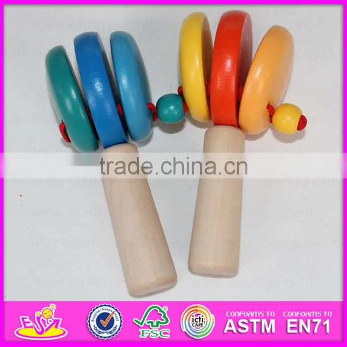 Best sale infant chew toys natural wooden baby teething for sale W08K022-S