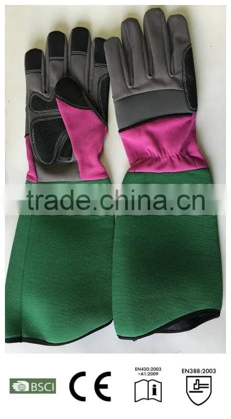 Long Sleeve Winter Gardening Gloves, Anti-slip