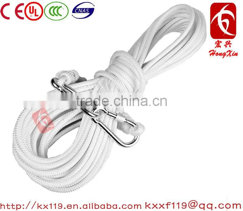New Product High strength lifesaving equipment steel wire lightweight extension ladder