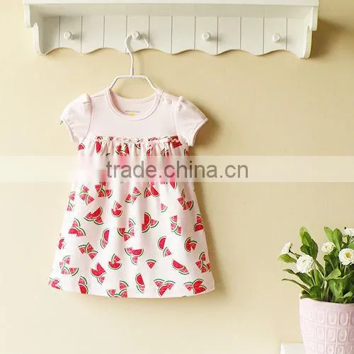 mom and bab 2013 Summer baby wear 100% cotton dress