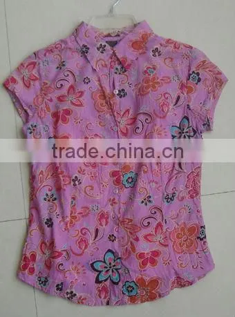 COTTON VOILE PRINTED SHIRT