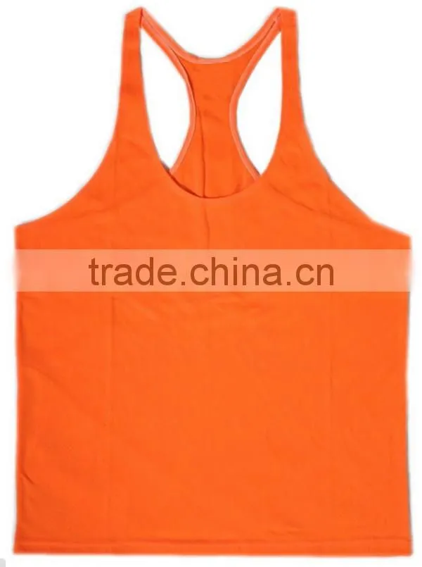 Promotional y back mens tank top/ custom sportswear tank top made in china/ wholesale china manufacturer tank top