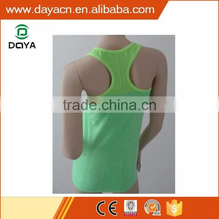 ladies seamless sports vest breathable yoga vest