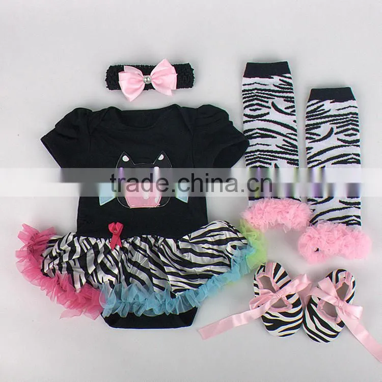 Wholesale 4pcs Christmas Christmas Cotton Newborn Baby Toddler Clothing