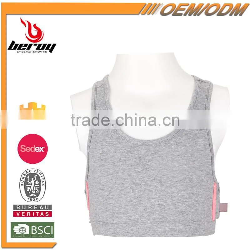 Wholesale Custom 100 Cotton Gym Tank Top for Girls Women
