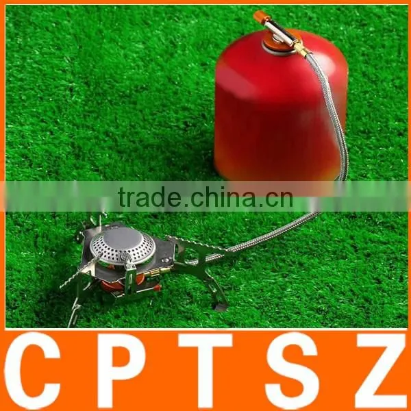 LIXADA Camping Gas Stove Outdoor Cooking Portable Foldable Split Burner 3000W