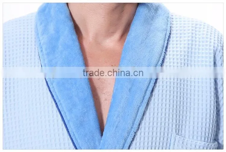 Colors unisex heavy hooded bathrobe