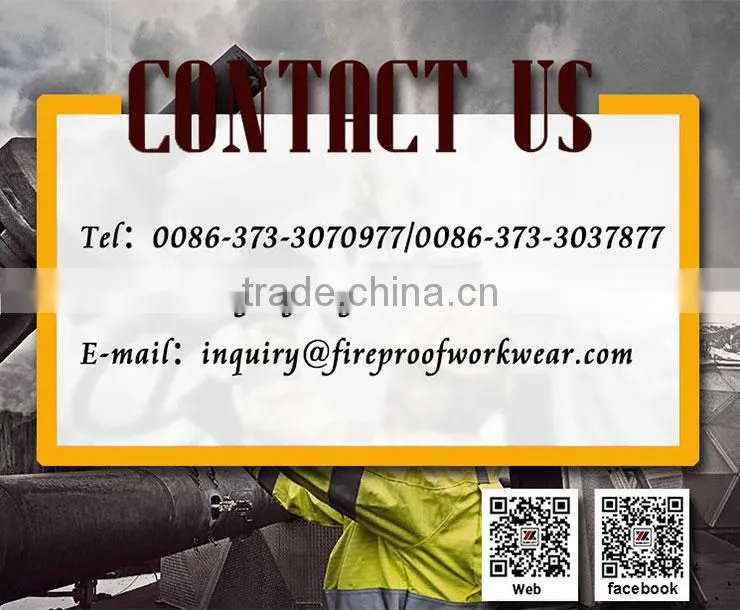 Wholesale 100% Cotton Material Water Resistant & Oil Resistant Coverall For Oil Field