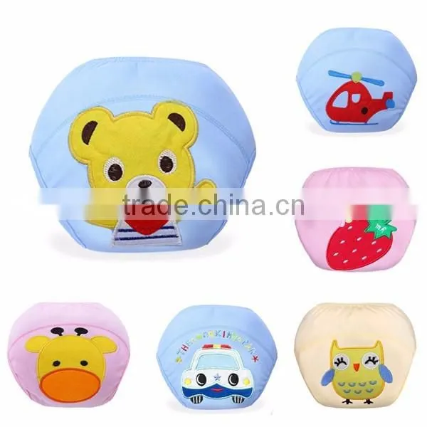 cartoon pattern baby training pants pure cotton washable baby cloth diaper