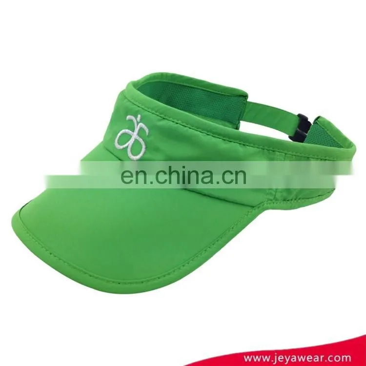 Wholesale breathable polyester sun visor