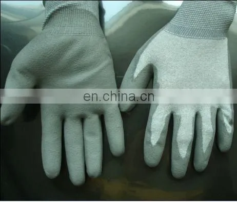 Carbon fiber ESD PU TOP Fit Gloves