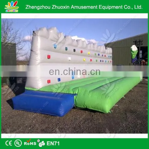 High quality inflatable sports arena, inflatable rock climbing wall