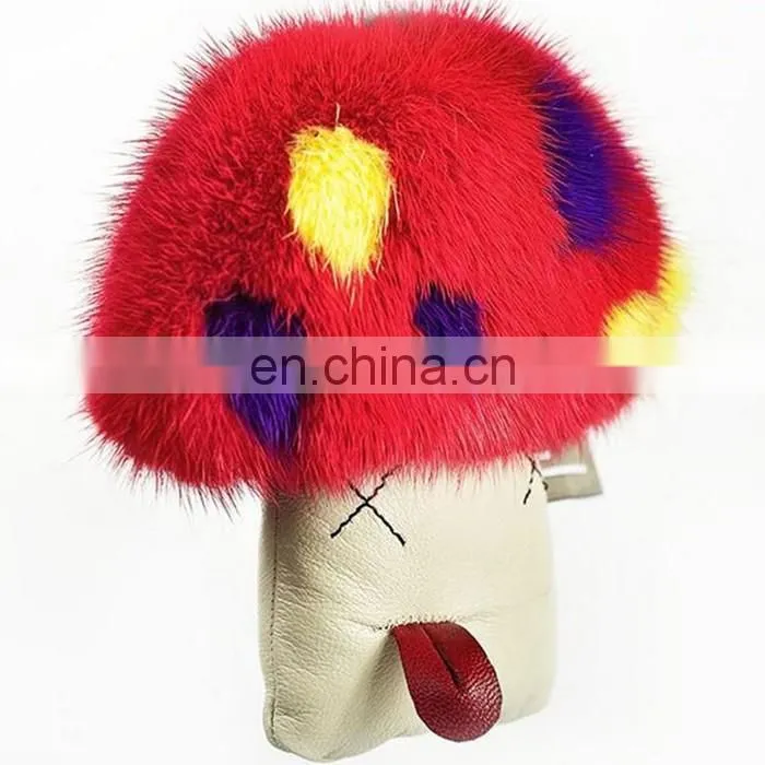 PU fur mushroom plush toy