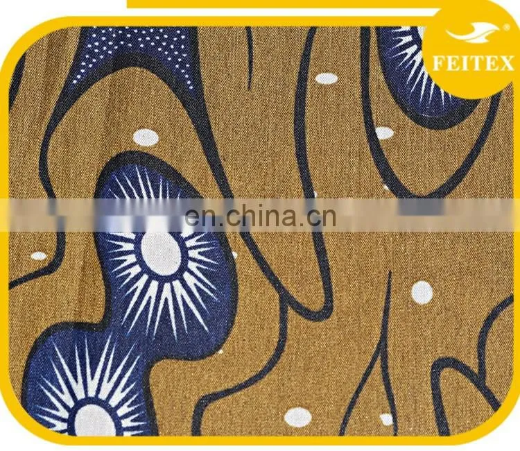 FEITEX African jacquard fabric cotton dyeing 100% cotton fabric guinea brocade damask shadda