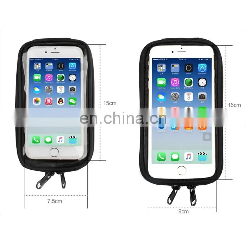 side bicycle hot pannier bike frame bag for phone