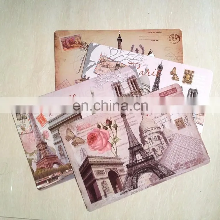 BSCI FDA best selling heat resistant pp clear plastic placemat