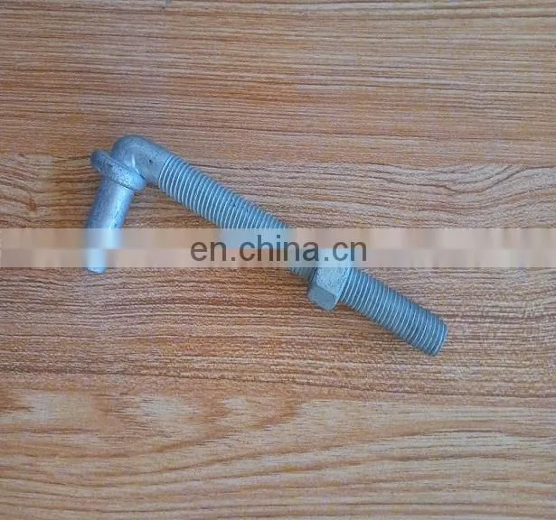 hardware galvanized j bolt threaded bolt style gate hinge