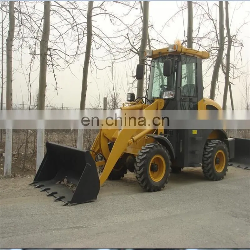 Agricultural Machinery front loader 1.2 ton wheel loader price list