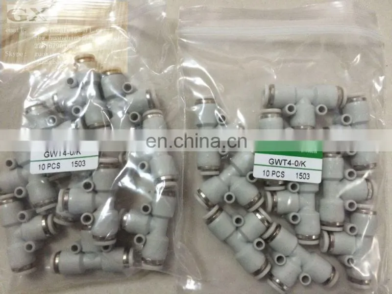 CKD fitting plastic joints GWT4-0