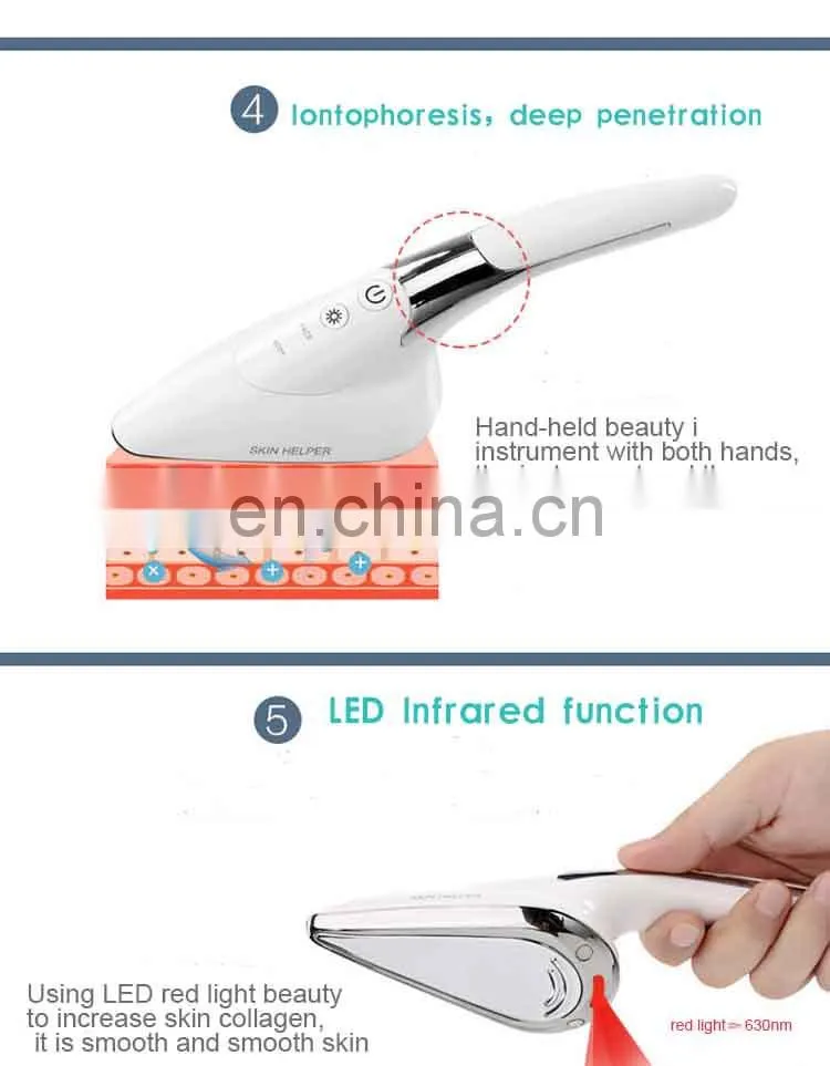 Newest Wrinkle Face Lift Iron Lifting Tool Firming Home Use Beauty Device