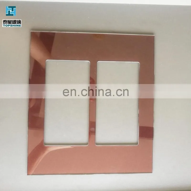 Tempered silk screen printing glass for microwave oven