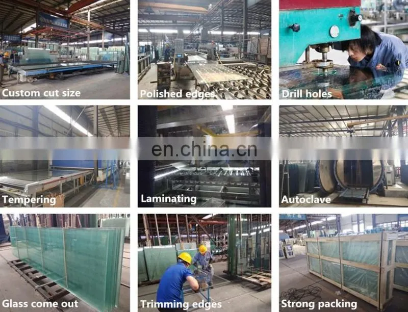 High quality pattern decorative glass walls panels